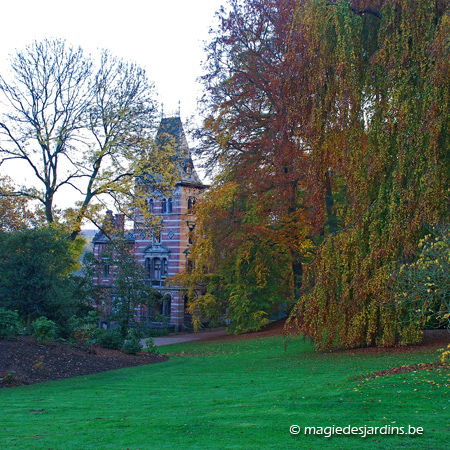 Bruxelles: Parc Tournay-Solvay en automne